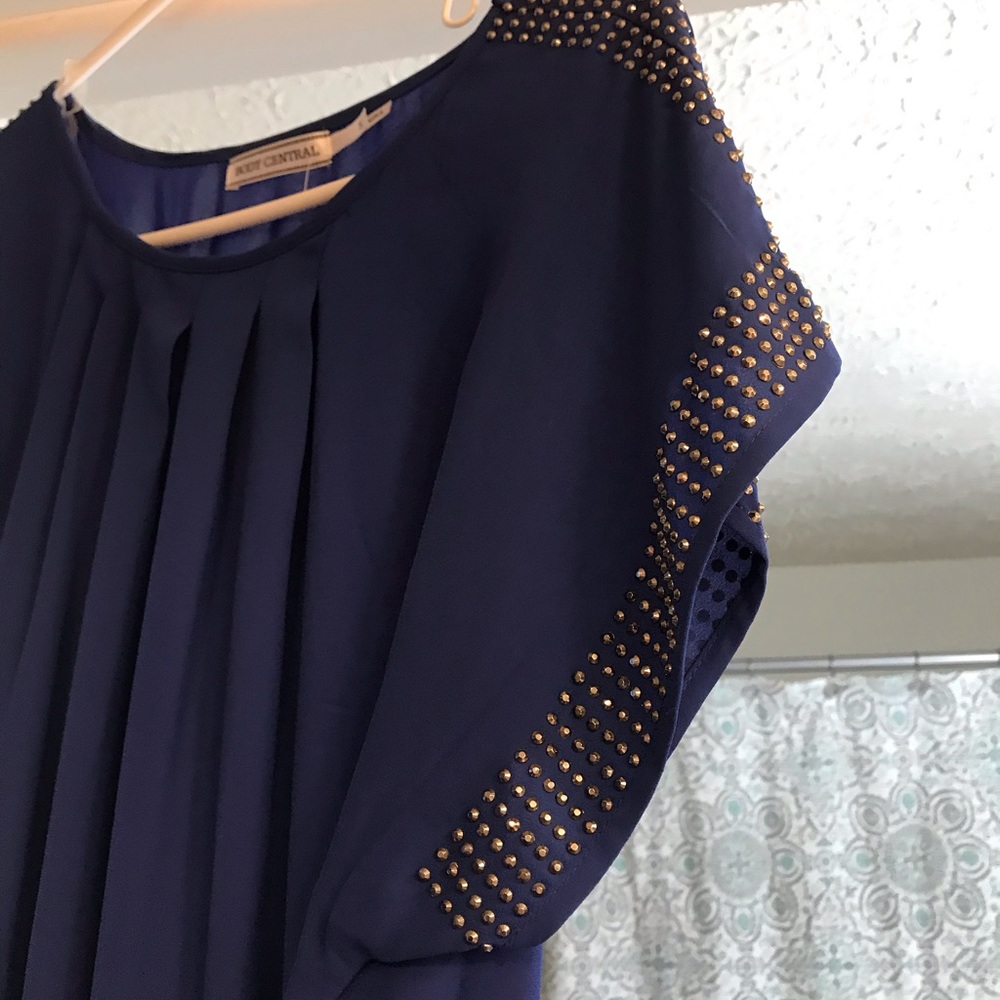 Studded Detailed Dress